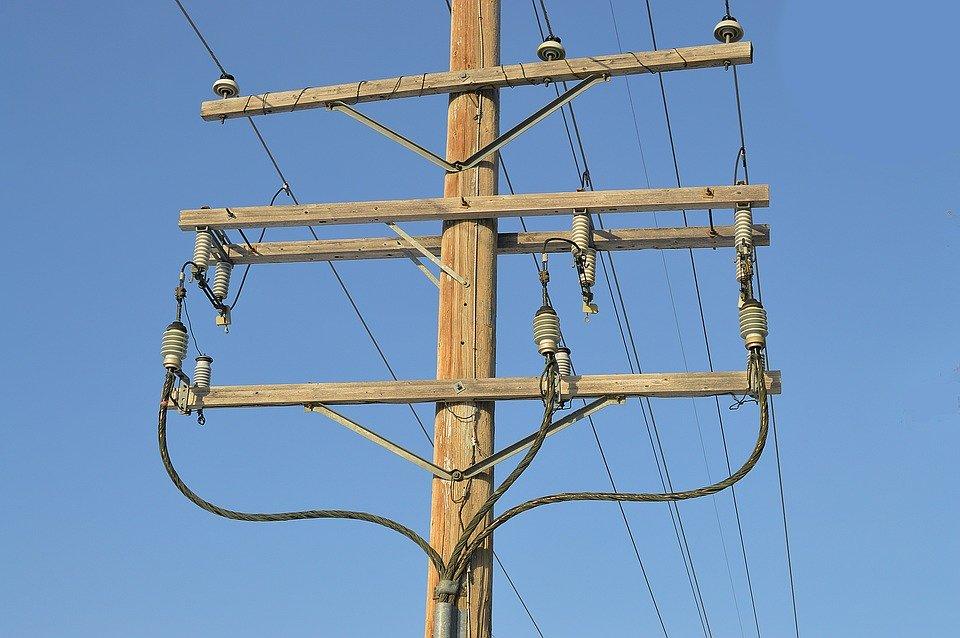 Description: Power Line, Electricity, Energy, Sky, Voltage, Tower